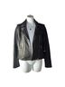 Lucky Brand 100% Lambskin 55% Viscose 45% Cotton 93% Polyester 7% Elastane Black Leather Jacket Size XS - photo 1