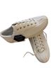 Tretorn 100% Canvas White Gold Sneakers Size 7 - photo 1