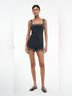 STAUD 100% Silk 100% Polyester Black Jumpsuit Size M - photo 15