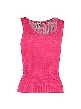 Missoni M Missoni Knit Sleeveless Top in Pink Cotton (view 1)