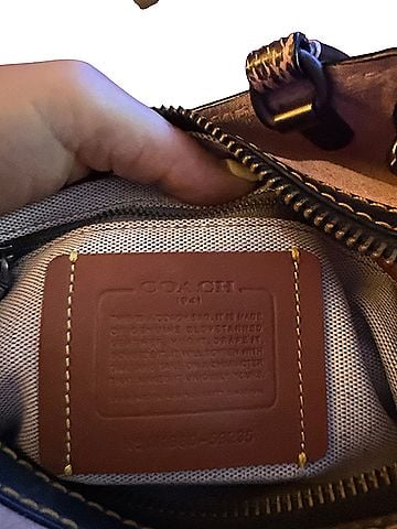 Coach Rogue Leather Satchel (view 2)