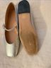 J.Crew 100% Leather Silver Flats Size 7 - photo 5