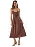Le Lis Brown Casual Dress Size S - photo 1