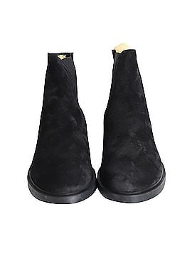 Tod's Tod's Pull On Ankle Boots in Black Suede (view 2)