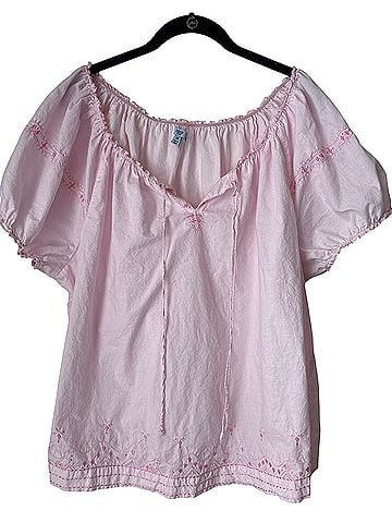 IZOD Short Sleeve Blouse (view 1)