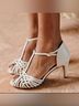 Sézane 100% Leather White Sandals Size 5 1/2 - photo 4