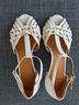 Sézane 100% Leather White Sandals Size 5 1/2 - photo 13