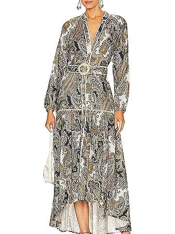 Veronica Beard Paisley Print Casual Dress (view 1)