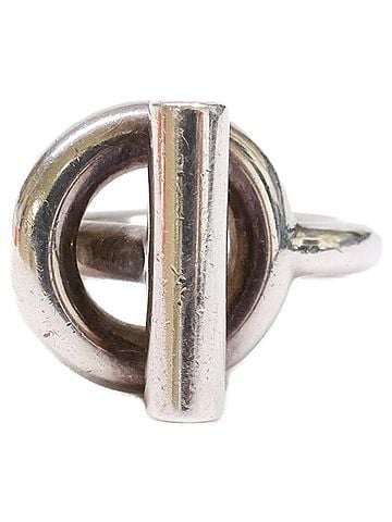 Hermès HERMES Ag925 Echappé Ring, Silver, Women's (view 2)