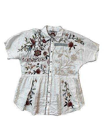 Johnny Was Short Sleeve Blouse (view 1)