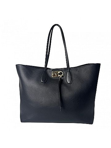 Salvatore Ferragamo Salvatore Ferragamo Gancini Tote Bag, Shoulder Black, Women's (view 1)
