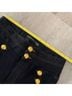 Veronica Beard Blue Gold Jeans Size 26 waist - photo 6