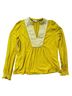Boden Yellow Long Sleeve Blouse Size 14 - photo 1