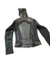 Blanc Noir 100% Leather 100% Polyester 10% Spandex 90% Polyester 97% Polyester 3% Spandex Solid Graphic Black Jacket Size M - photo 2