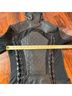 Blanc Noir 100% Leather 100% Polyester 10% Spandex 90% Polyester 97% Polyester 3% Spandex Solid Graphic Black Jacket Size M - photo 6