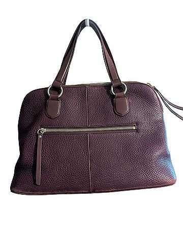 Isaac Mizrahi Leather Satchel (view 2)