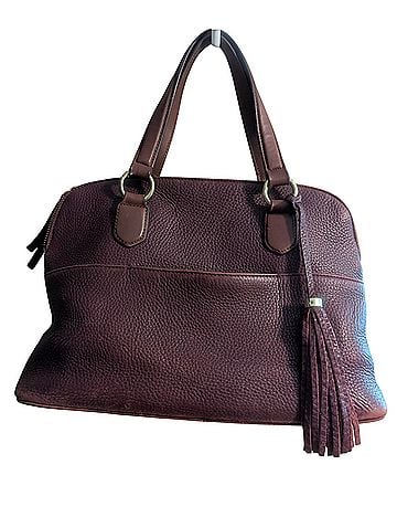 Isaac Mizrahi Leather Satchel (view 1)