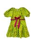 Printfresh 100% Cotton Floral Multi Color Green Pink Casual Dress Size 1X - photo 1