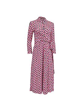 Diane von Furstenberg Diane Von Furstenberg Sana Geometric-Print Midi Dress in Multicolor Viscose (view 1)