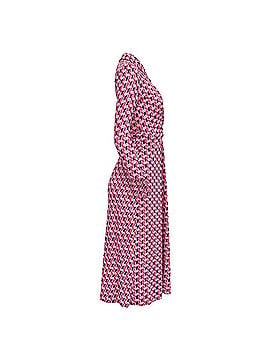 Diane von Furstenberg Diane Von Furstenberg Sana Geometric-Print Midi Dress in Multicolor Viscose (view 2)