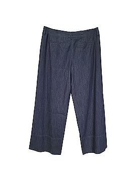 Max Mara 'S Max Mara Embellished Trousers in Blue Cotton (view 2)