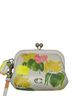 Coach 100% Leather Floral Multi Color Leather Wristlet One size - photo 1