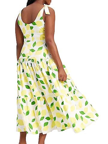 Kate Spade New York Lemon Toss Casual Dress (view 2)