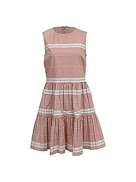 Kea and Joby Red Valentino Mini Dress in Pink Cotton (view 1)