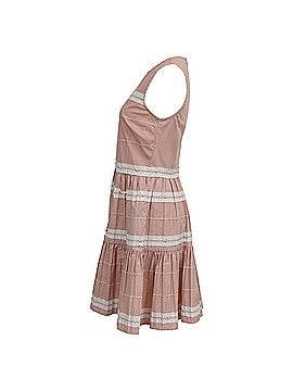 Kea and Joby Red Valentino Mini Dress in Pink Cotton (view 2)