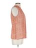Worthington 100% Polyester Tweed Orange Worthington Sleeveless Blouse Size L - photo 3