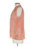 Worthington 100% Polyester Tweed Orange Worthington Sleeveless Blouse Size L - photo 4