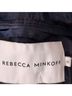 Rebecca Minkoff 100% Polyester 100% Nylon Solid Blue Coat Size M - photo 3