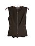 BCBGMAXAZRIA 63% Polyester 32% Viscose 5% Spandex 100% Polyester Black Sleeveless T-Shirt Size XS - photo 3