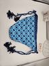 Tommy Bahama 100% Polyester Floral Blue Swimsuit Top Size M - photo 8