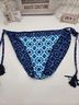 Tommy Bahama 100% Polyester Floral Blue Swimsuit Top Size M - photo 5