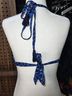 Tommy Bahama 100% Polyester Floral Blue Swimsuit Top Size M - photo 3
