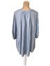 Free People 100% Rayon Blue Short Sleeve Blouse Size M - photo 2