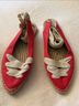 J.Crew Red Tan Sandals Size 8 - photo 3