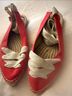 J.Crew Red Tan Sandals Size 8 - photo 4