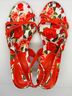 Marc Fisher Floral Red White Green Heels Size 8 1/2 - photo 3