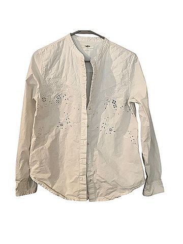 Isabel Marant Willo Long Sleeve Button-Down Shirt (view 1)