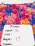 Bill Blass Floral Multi Color Orange Pink Skort Size 10 - photo 7