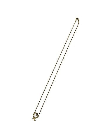 Tiffany & Co. TIFFANY&amp;Co. Tiffany Loving Heart Necklace 18K Yellow Gold Pendant N1992 (view 1)