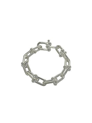 Tiffany & Co. TIFFANY&amp;Co. Tiffany HardWear Large Link Bracelet, Sterling Silver 925, Accessory 808-8 (view 1)