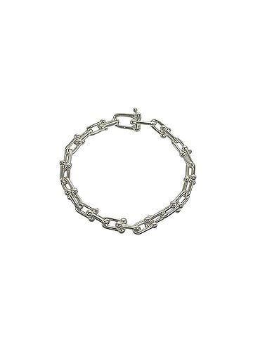 Tiffany & Co. TIFFANY&amp;Co. Tiffany HardWear Small Link Bracelet, Sterling Silver 925, Accessory 806-9 (view 1)