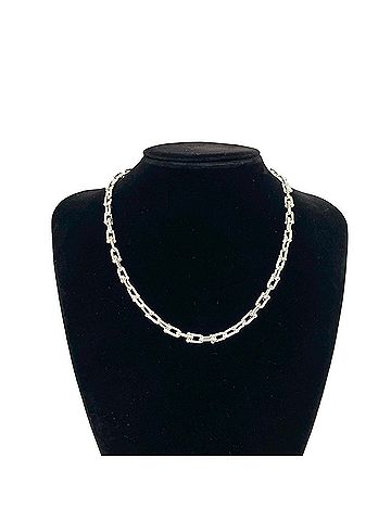 Tiffany & Co. TIFFANY&amp;Co. Tiffany HardWear Small Link Necklace, Sterling Silver 925, 805-1 (view 2)
