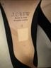 J.Crew 100% Suede Black Heels Size 8 - photo 5