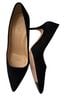 J.Crew 100% Suede Black Heels Size 8 - photo 1
