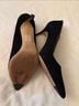 J.Crew 100% Suede Black Heels Size 8 - photo 4
