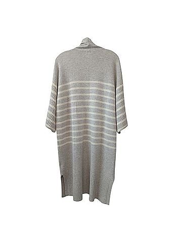 Club Monaco Striped Beach Duster Cashmere Cardigan (view 2)
